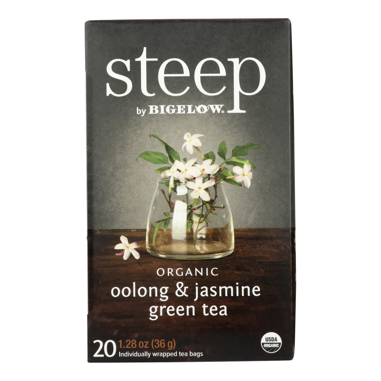 Bigelow Organic Oolong & Jasmine Green Tea 20-Count Pack - Cozy Farm