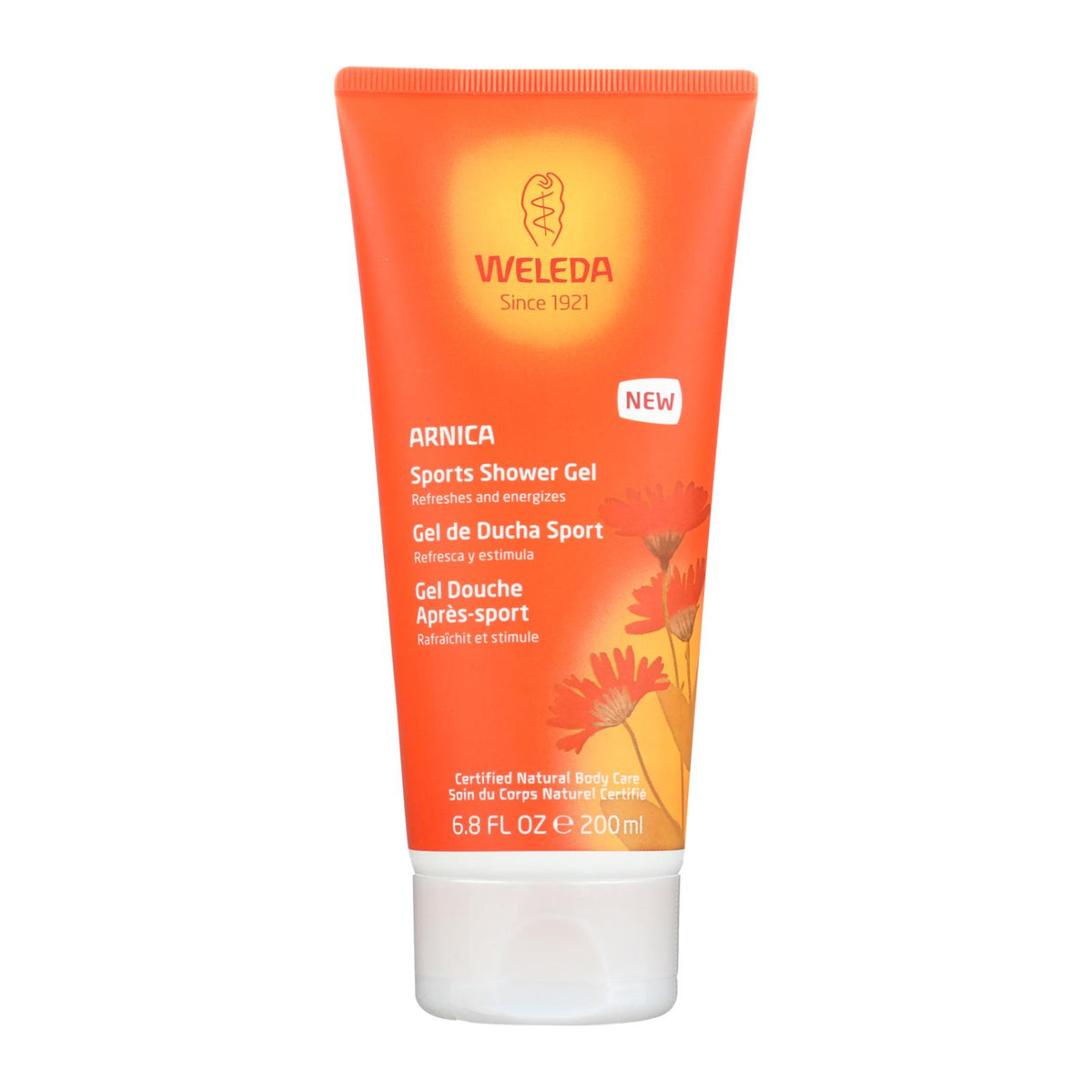 Weleda Arnica Sports Shower Gel, Invigorating, 6.8 Oz - Cozy Farm
