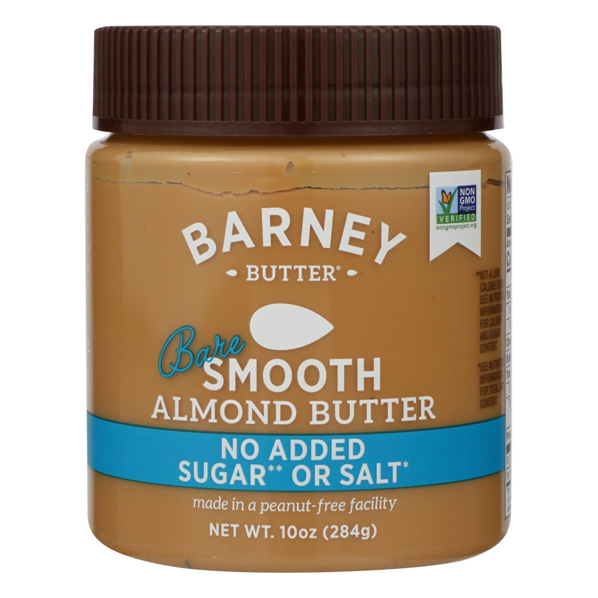 Barney Butter Almond Butter, 10 Oz, Pack of 6 - Smooth & Creamy - Cozy Farm