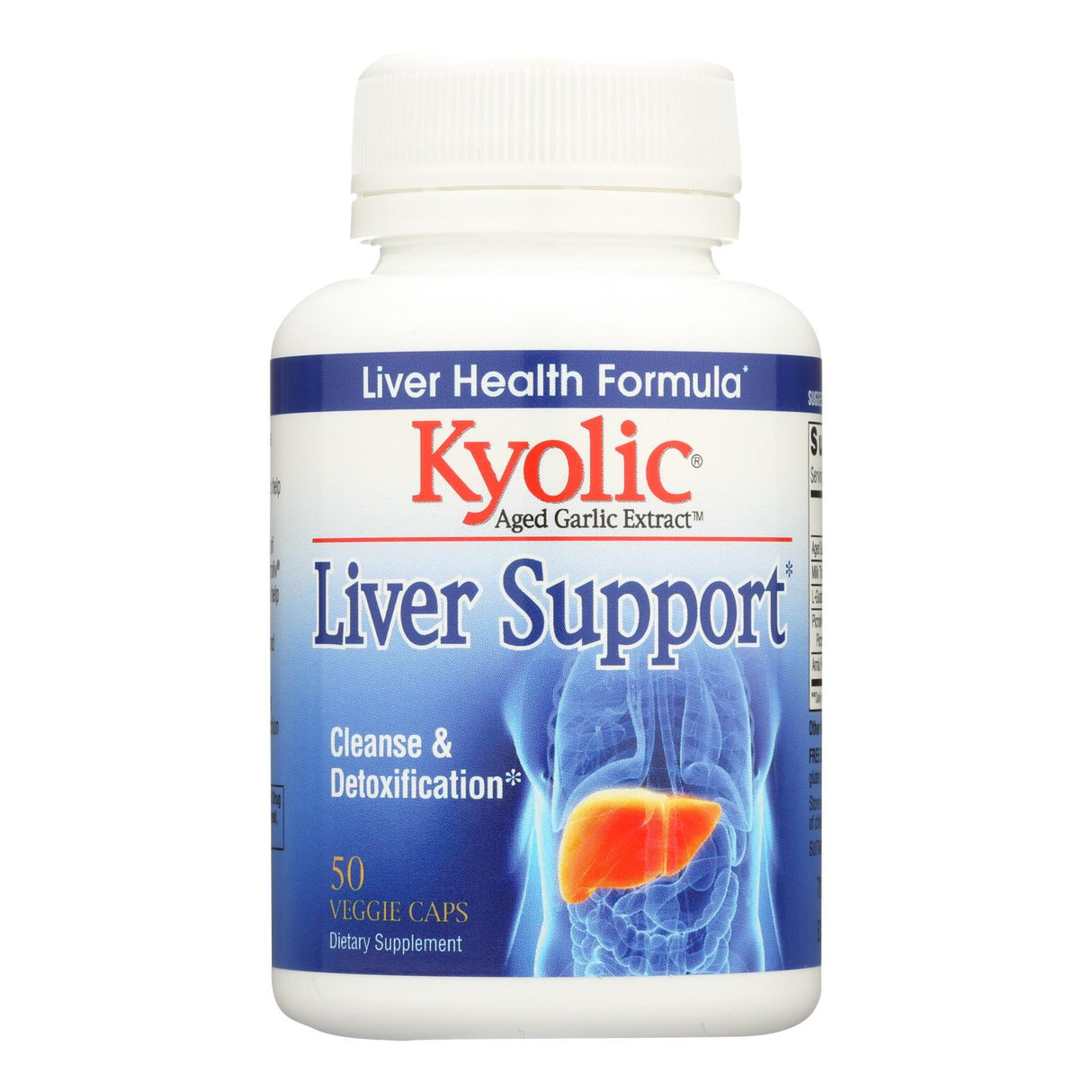 KyoDophilus Liver Support - 50 High Potency Capsules - Cozy Farm