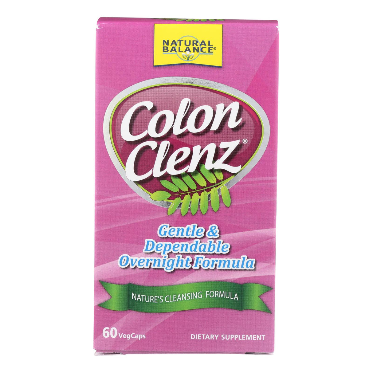 Natural Balance Colon Clenz Vegetable Capsules (Pack of 60) - Cozy Farm