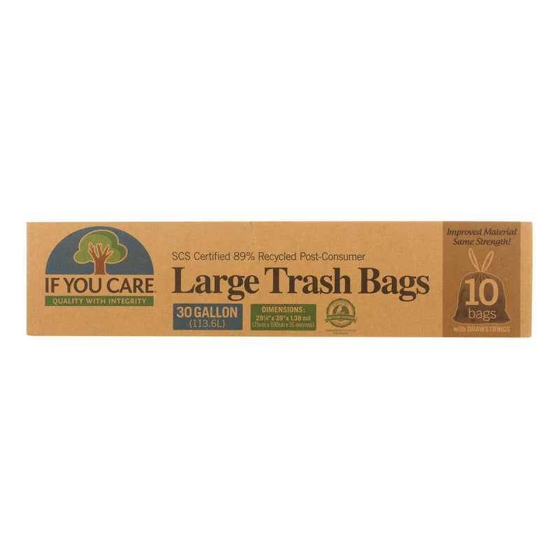 If You Care Recycled Trash Bags - 120 Count - Cozy Farm 