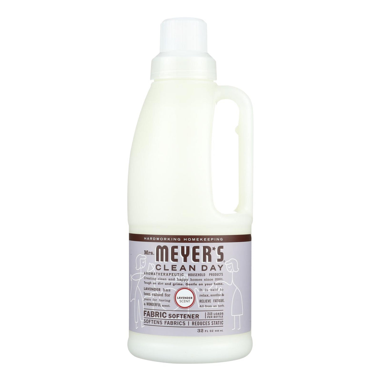 Mrs. Meyer's Clean Day Lavender Fabric Softener - 6 x 32 Oz. - Cozy Farm