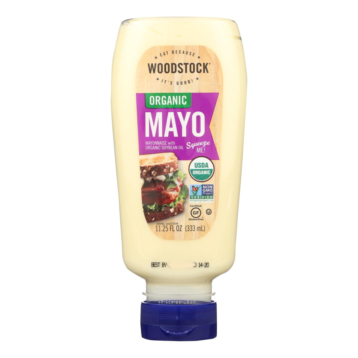 Woodstock Organic Mayo - 12 Pack, 11.25 Oz. Each - Cozy Farm