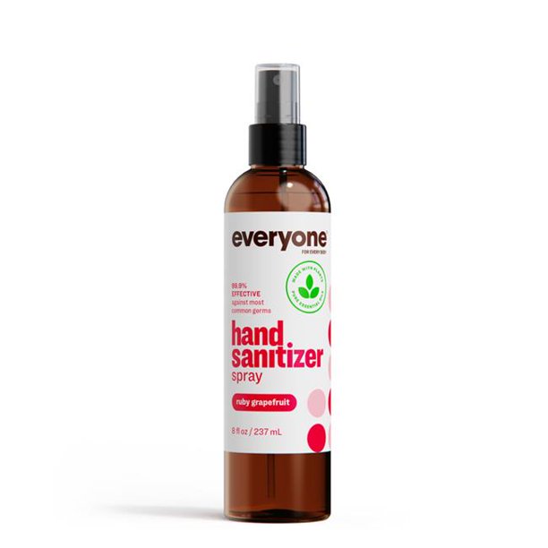 Everyone Hand Sanitizer Spray Ruby Grapefruit (8 Fl Oz) - Cozy Farm