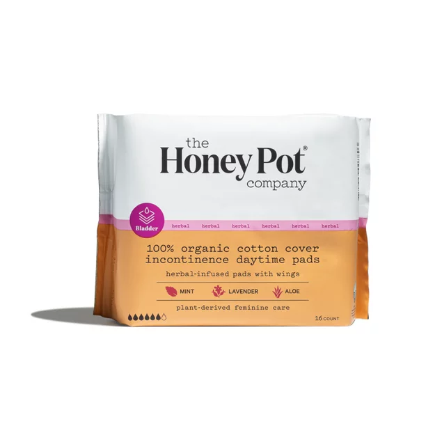 The Honey Pot Herbal Incontinence Day Pads (Pack of 16) - Cozy Farm