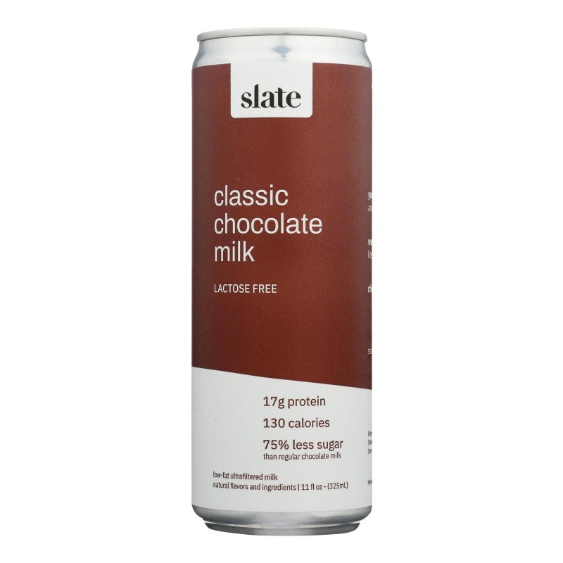 Slate Milk 11 Fl Oz Chocolate Milk (Pack of 12) Aseptic Lf - Cozy Farm