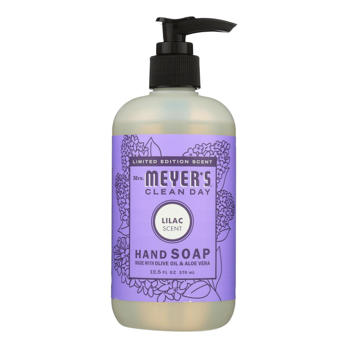Mrs. Meyer's Clean Day Liquid Hand Soap - Lilac - 6 Pack - 12.5 Fl Oz Each - Cozy Farm