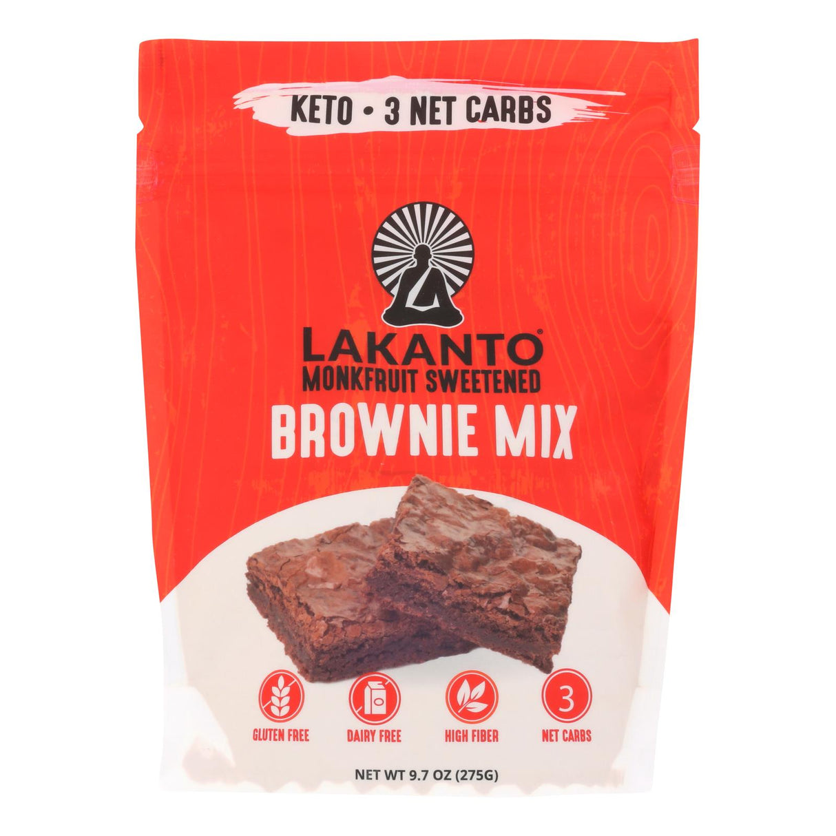 Lakanto Original Monkfruit Sweetened Brownie Mix (Pack of 8) - Cozy Farm