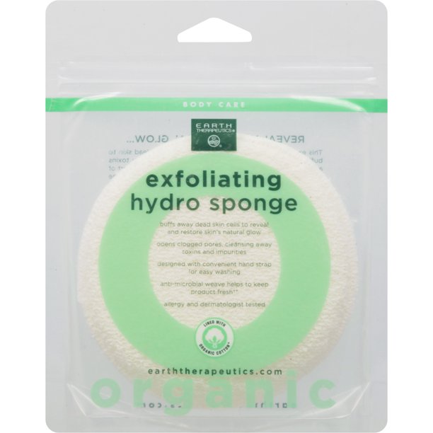 Earth Therapeutics Extra Large Reusable Sponge Cotton Rounds, Pack of 20 - Cozy Farm