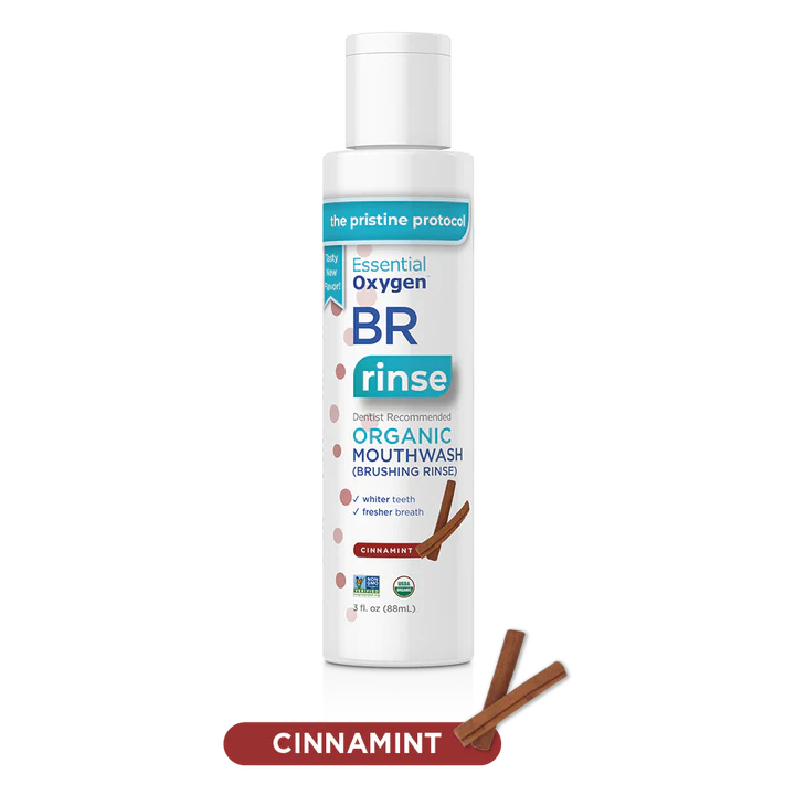 Essential Oxygen Mouthwash Cinnamint, 3 Fl Oz - Cozy Farm