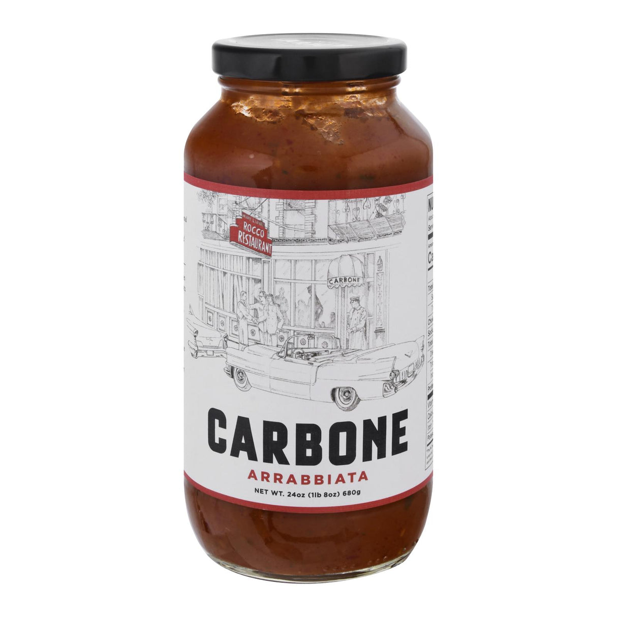 Carbone's Signature Arrabbiata Sauce: Zesty Heat in Every Bite (Pack of 6 - 24 oz) - Cozy Farm