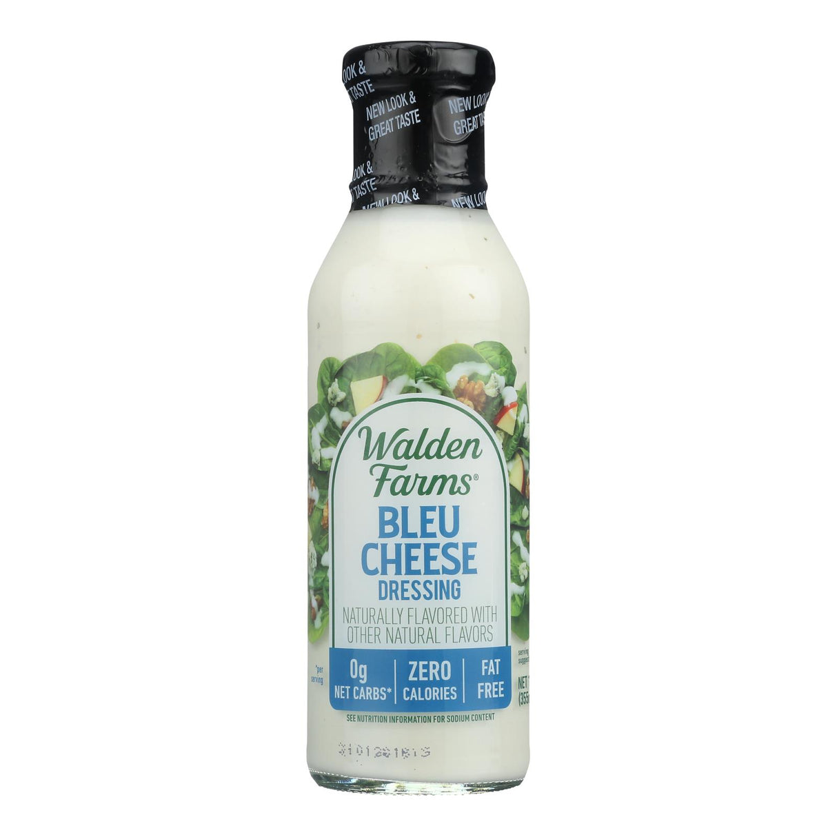 Walden Farms Calorie Free Creamy Bleu Cheese Dressing (Pack of 6 - 12 Fl Oz) - Cozy Farm