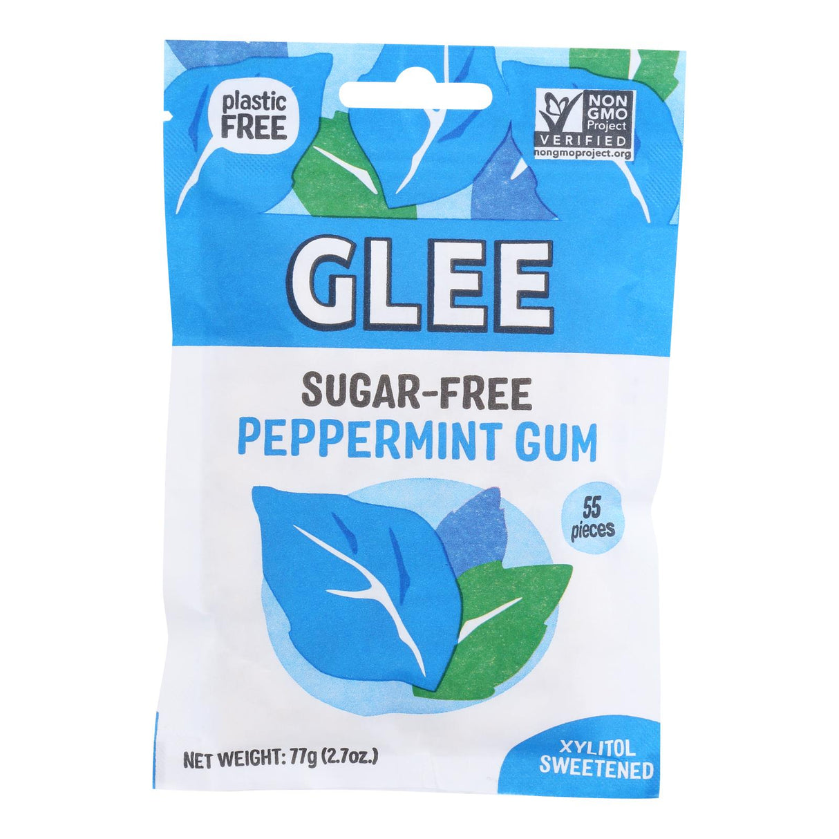 Glee Gum Sugar Free Mint Peach Chewing Gum (330 Ct) - Cozy Farm