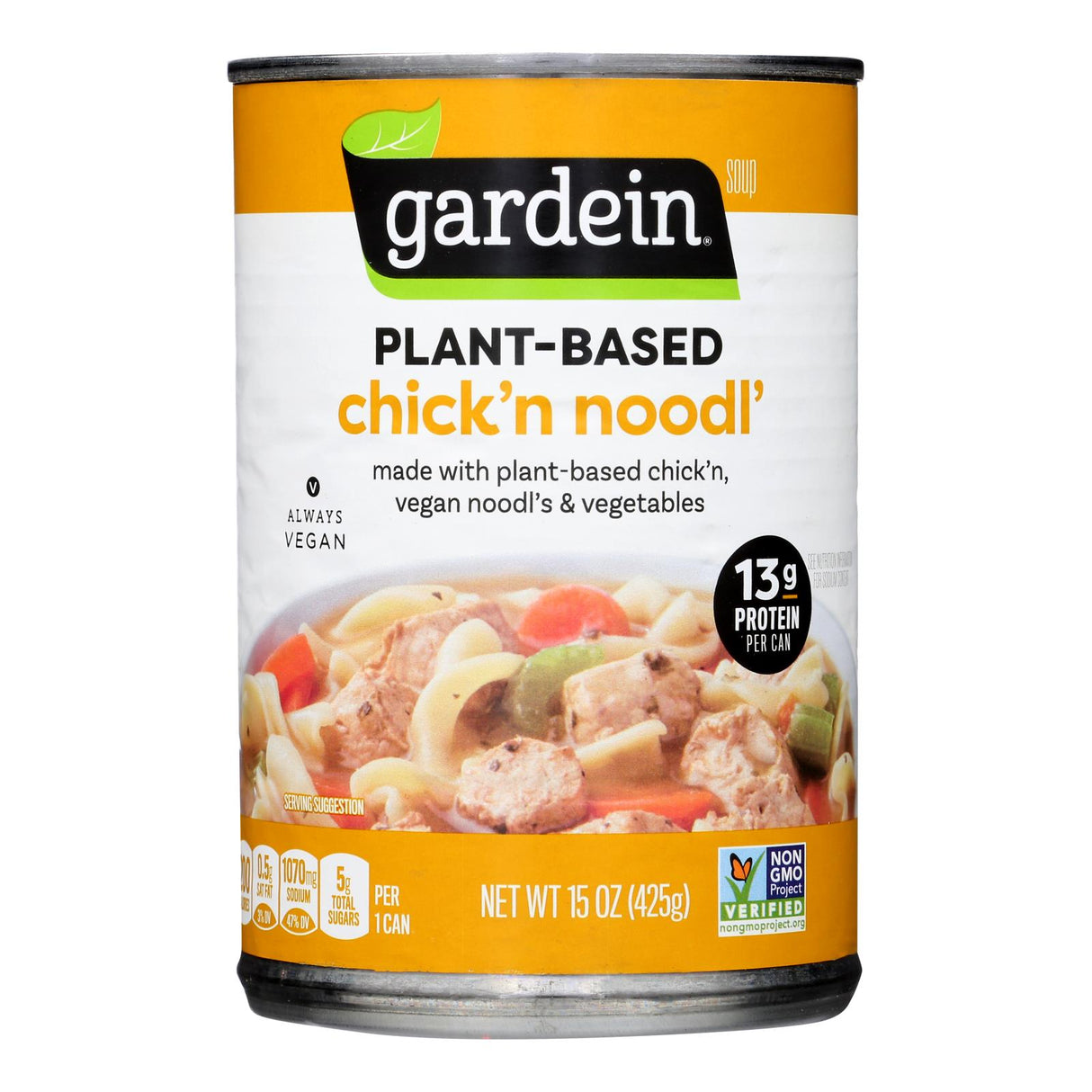 Gardein Plant-Based Chicken Noodle Soup, 12-Pack, 15 Oz Each - Cozy Farm