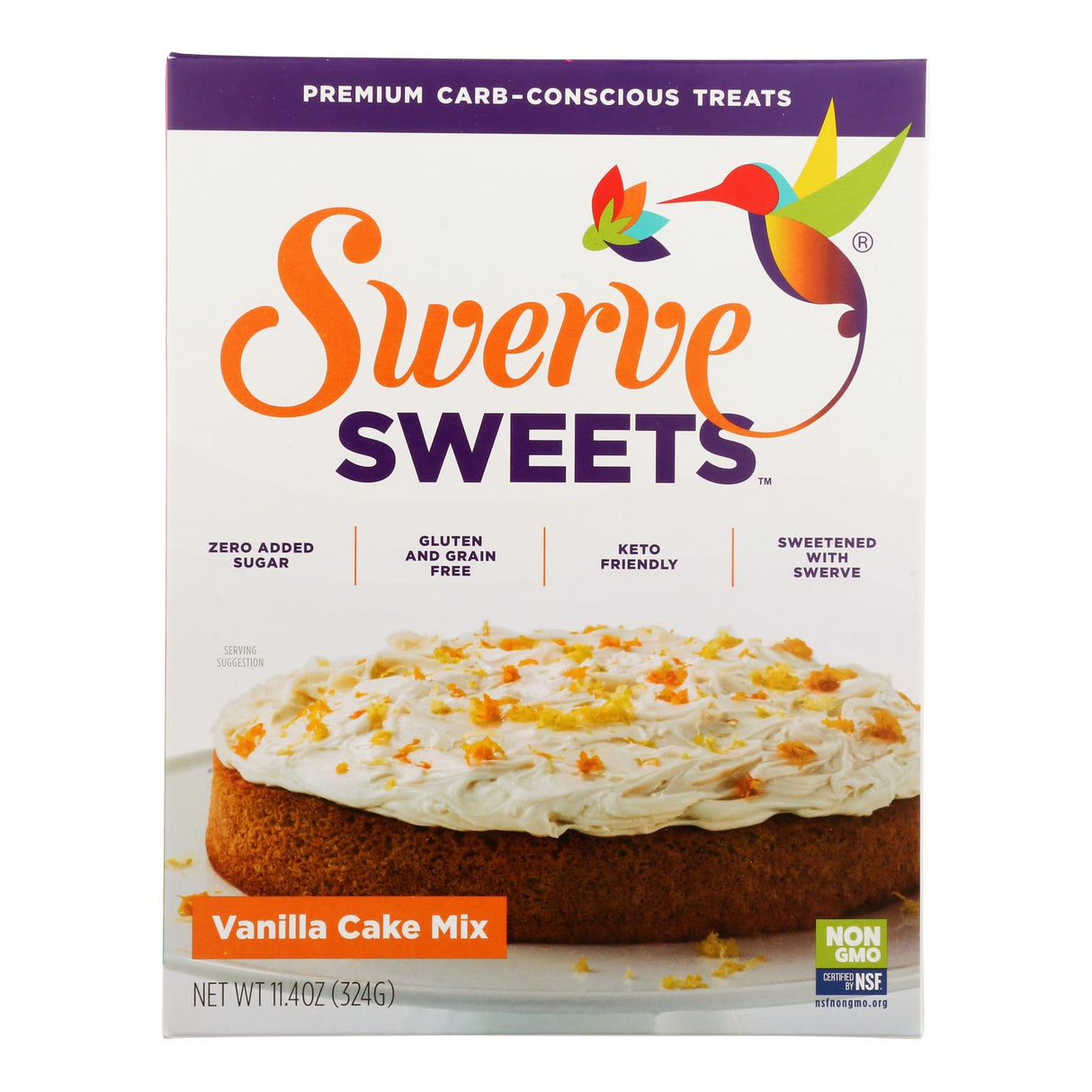Swerve Mix Bake Yellow Cake 11.4oz (Pack of 6) - Cozy Farm