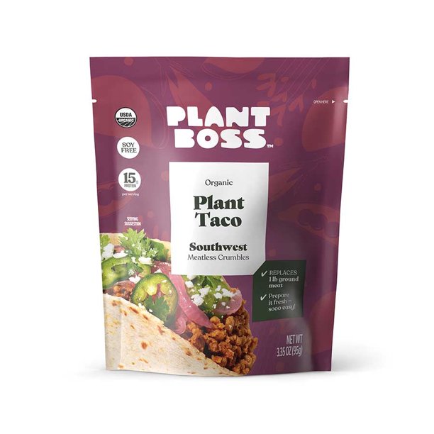 Plant Boss MTLSS CRUMBLE MOLD TACOS 6PK 3.35 OZ. - Cozy Farm