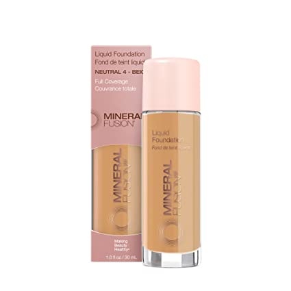Mineral Fusion Liquid Foundation - Natural 4 (1 Fl Oz) - Cozy Farm