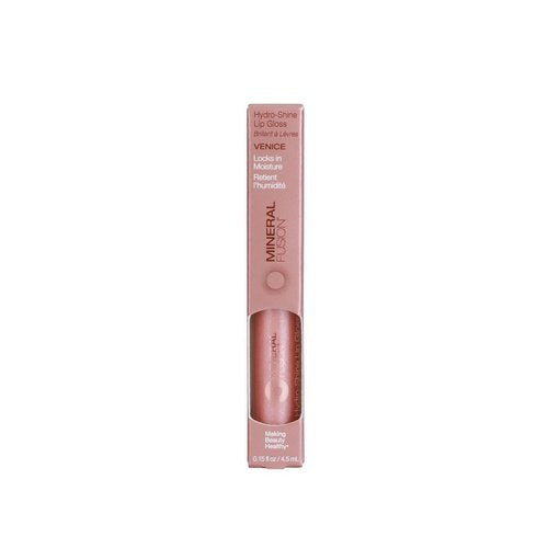 Mineral Fusion HydroShine Lip Gloss Venice - Hydration Beyond Shine - 0.15 Fl Oz - Cozy Farm