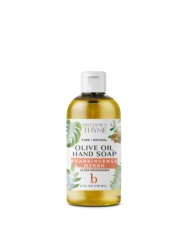 Brittanie's Thyme Frankincense Myrrh Liquid Hand Soap (4 Fl Oz) - Cozy Farm