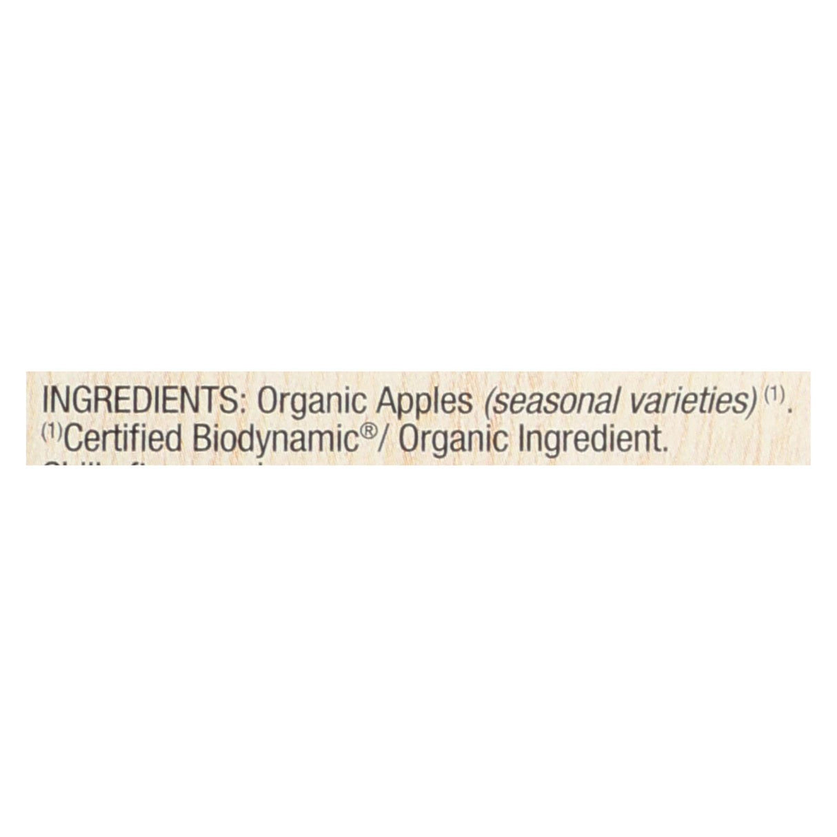 Natural Nectar Brittany Apple Sauce, 22.2 Oz. (Pack of 6) - Cozy Farm