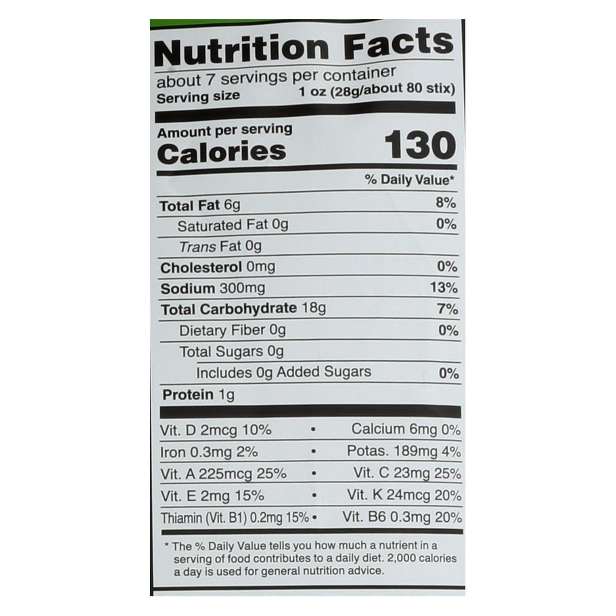 Good Health Sea Salt Veggie Stix (10 Pack, 6.25 Oz. Each) - Cozy Farm