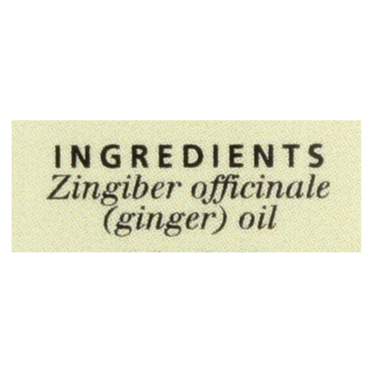 Aura Cacia Ginger Essential Oil - 0.5 Fl Oz - Cozy Farm