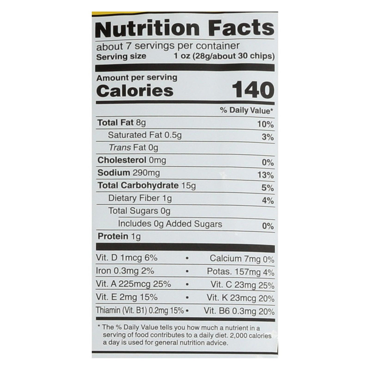 Good Health Veggie Chips: Savory Sea Salt Flavor, (Pack of 10 - 6.25 Oz. Bags) - Cozy Farm