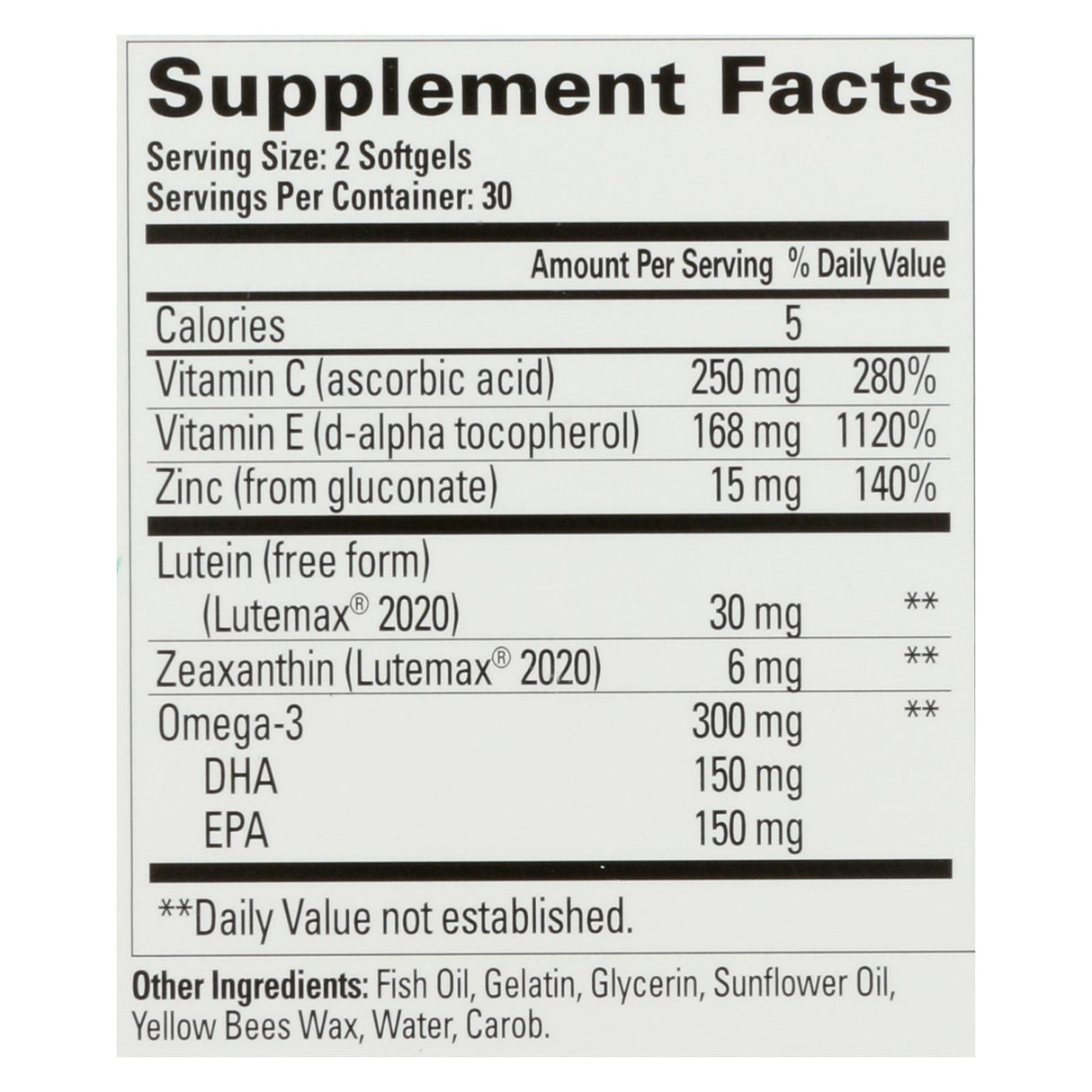 Quantum Research Macula 30 Eye Health 60 Softgels - Cozy Farm