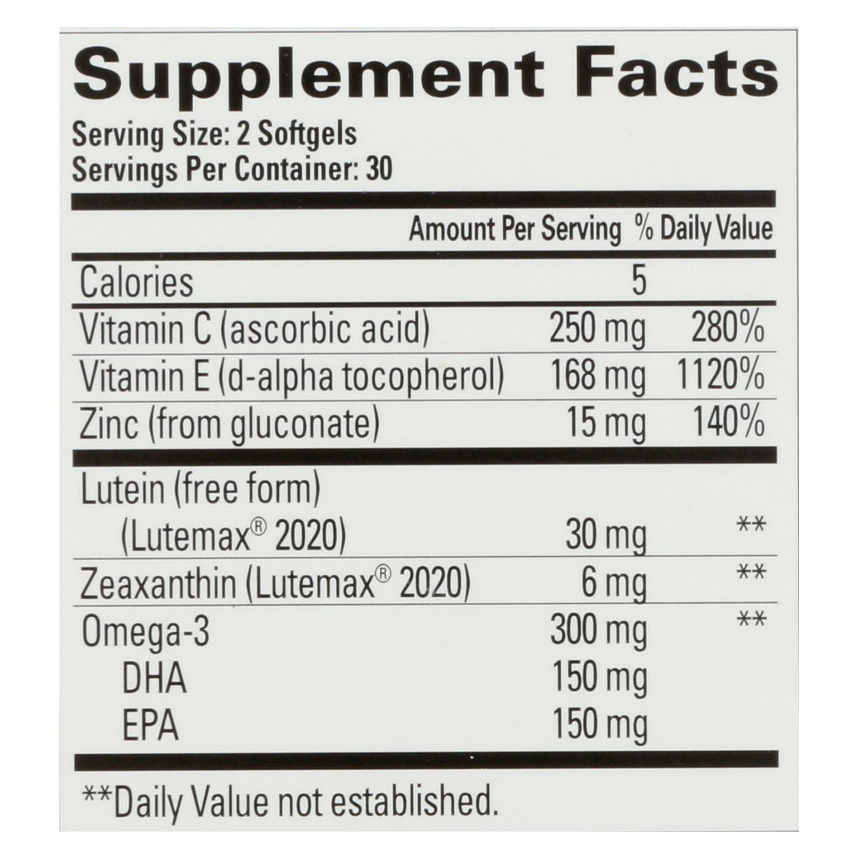 Quantum Research Macula 30 Eye Health 60 Softgels - Cozy Farm