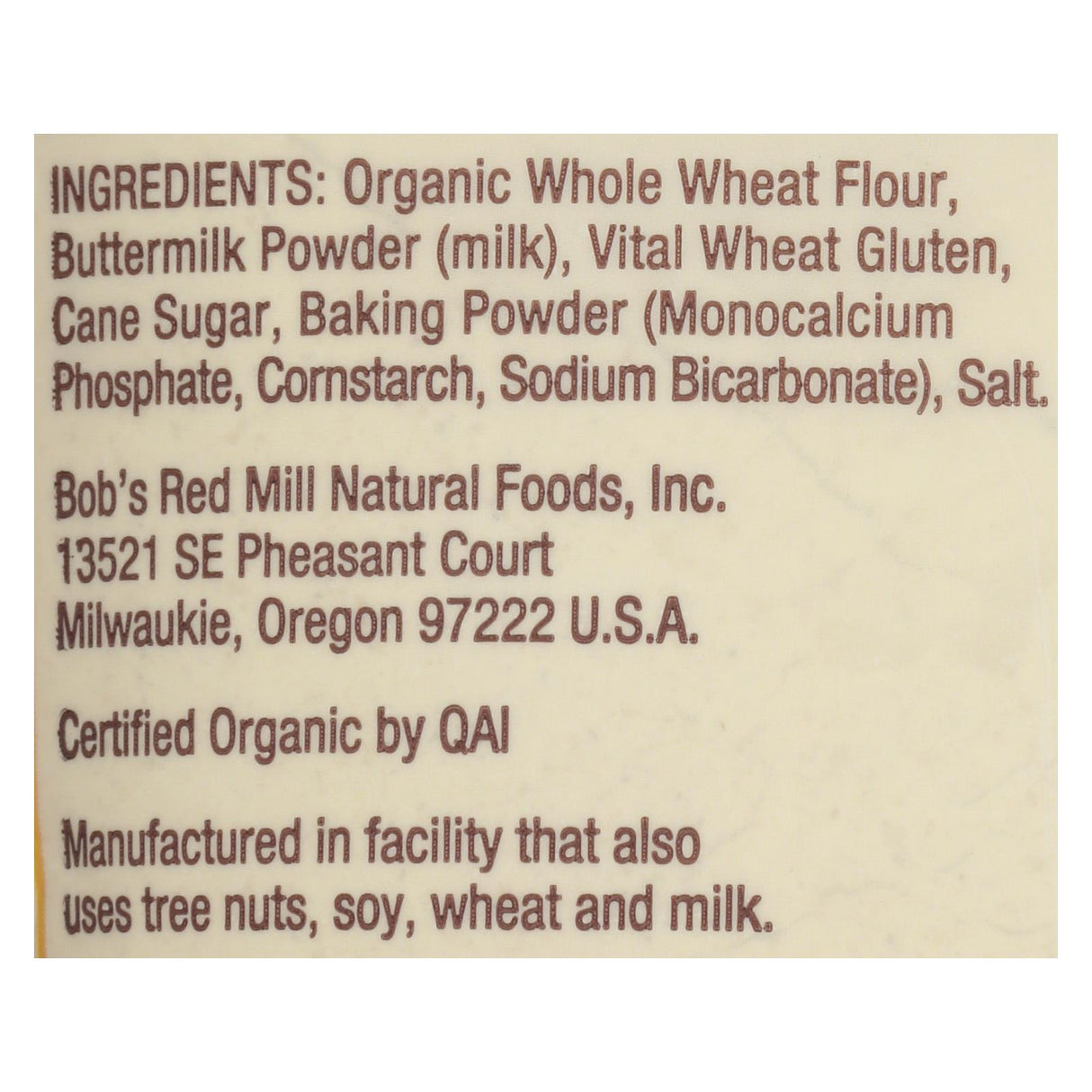 Bob's Red Mill Pancake & Waffle Mix, Buttermilk (4 x24 oz) - Cozy Farm