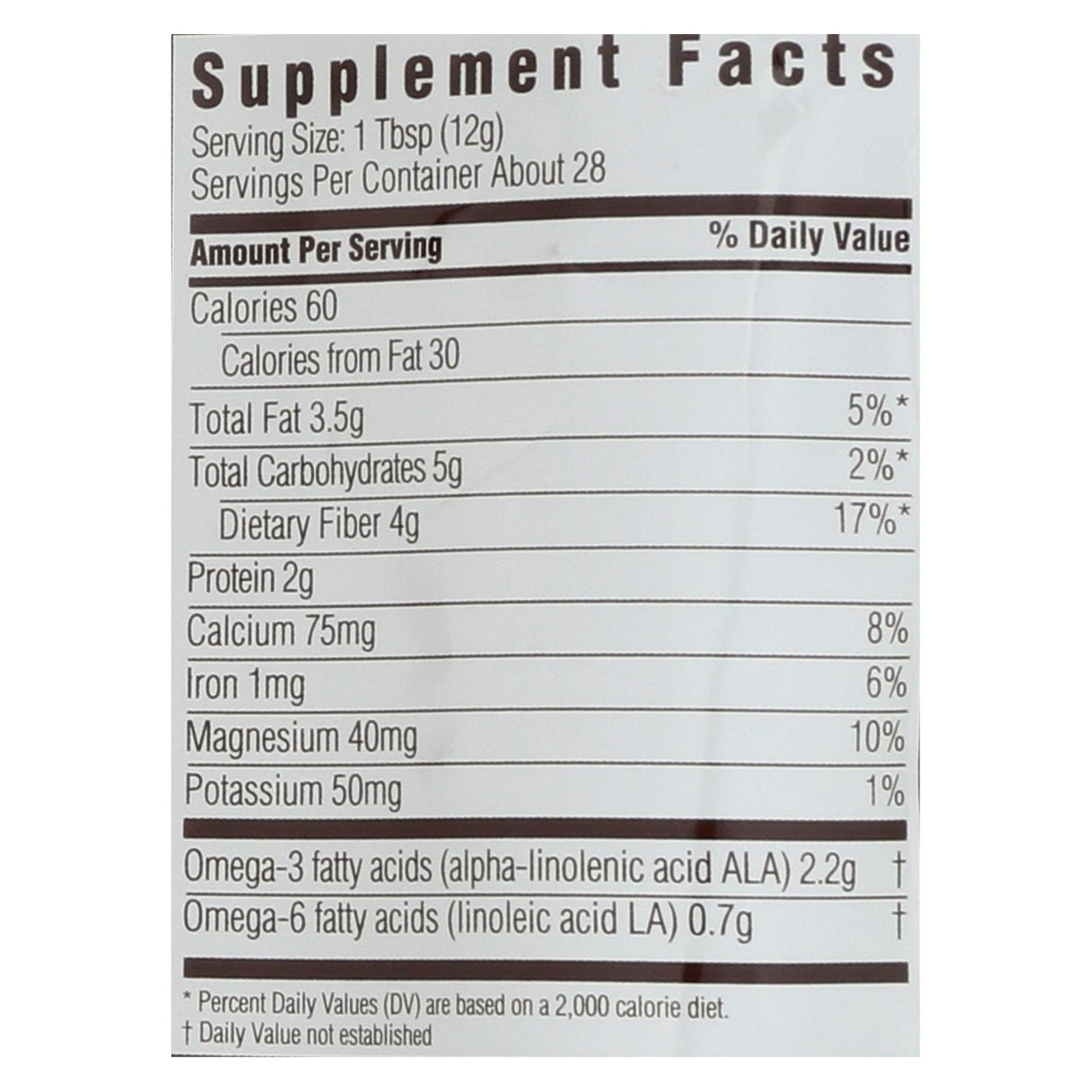 Spectrum Essentials Organic Chia Seeds - 12 Oz. for Omega-3 & Fiber - Cozy Farm