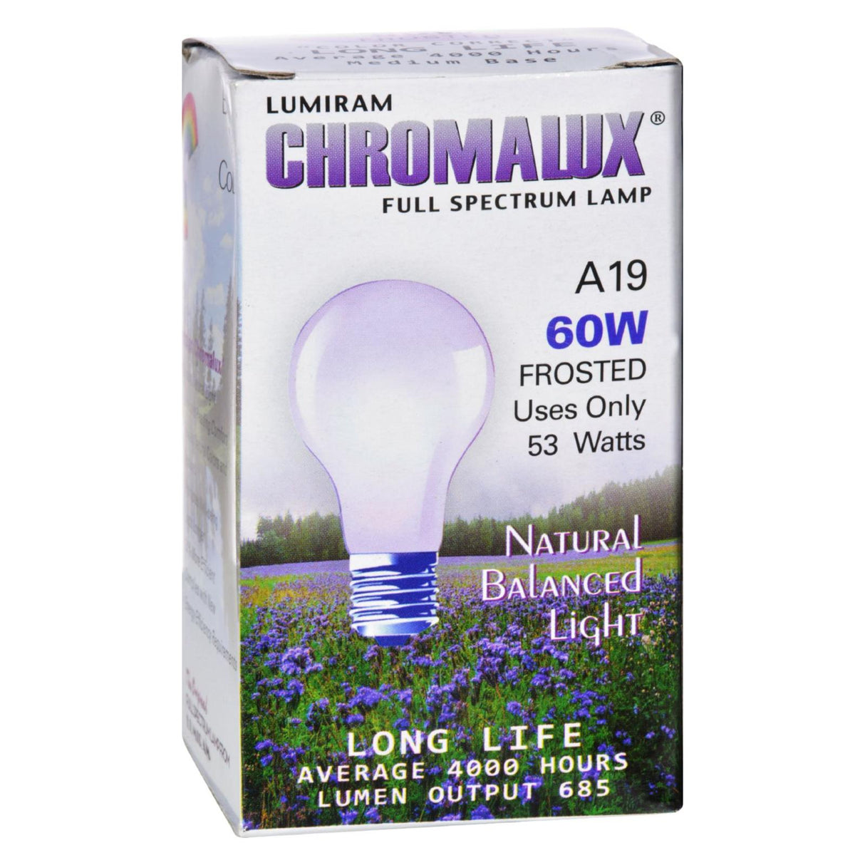 ChromaLux Frosted Incandescent Light Bulb - 60W - Cozy Farm