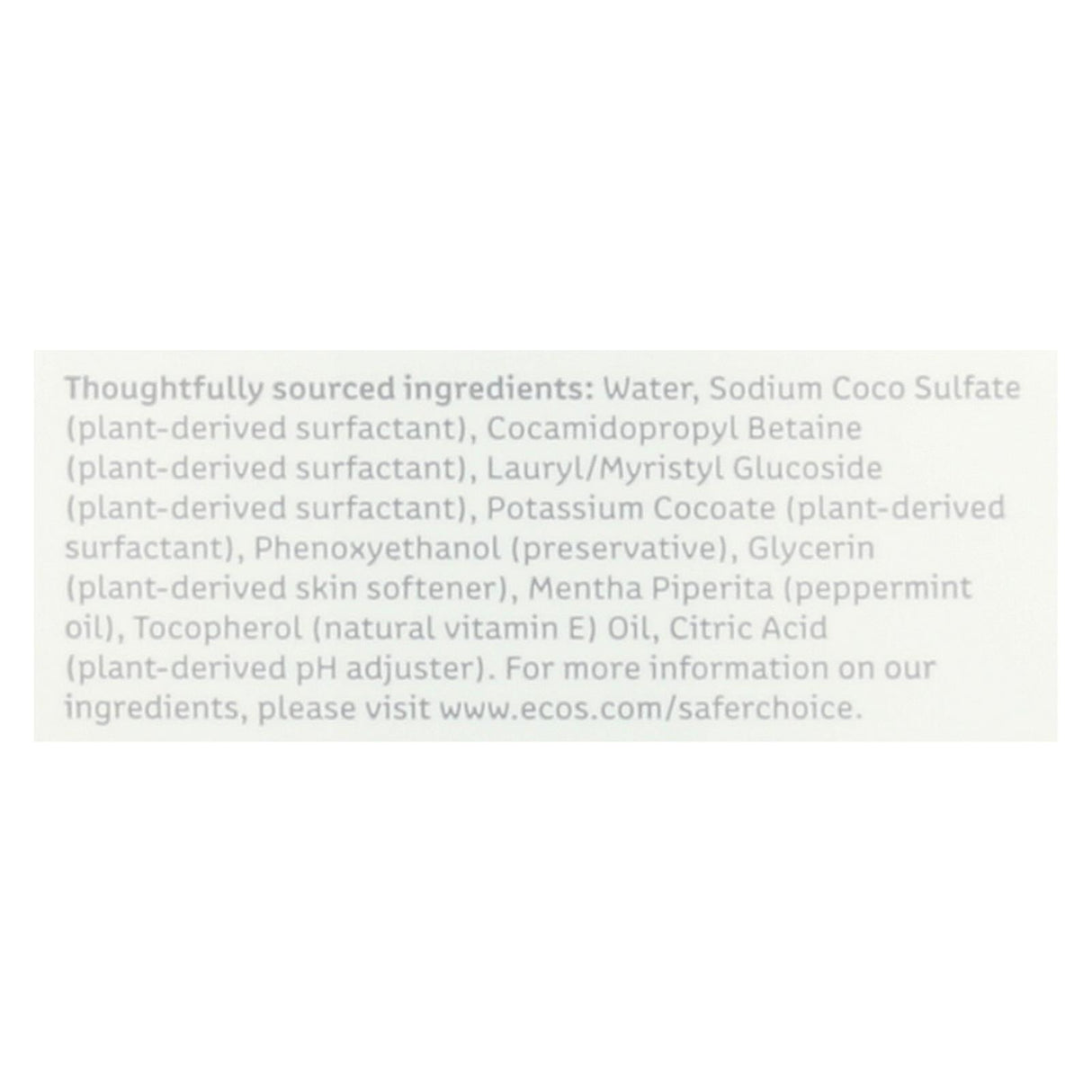 Ecos Conditioning Pet Shampoo - Peppermint Soothing for Sensitive Skin - 17 Fl Oz - Cozy Farm