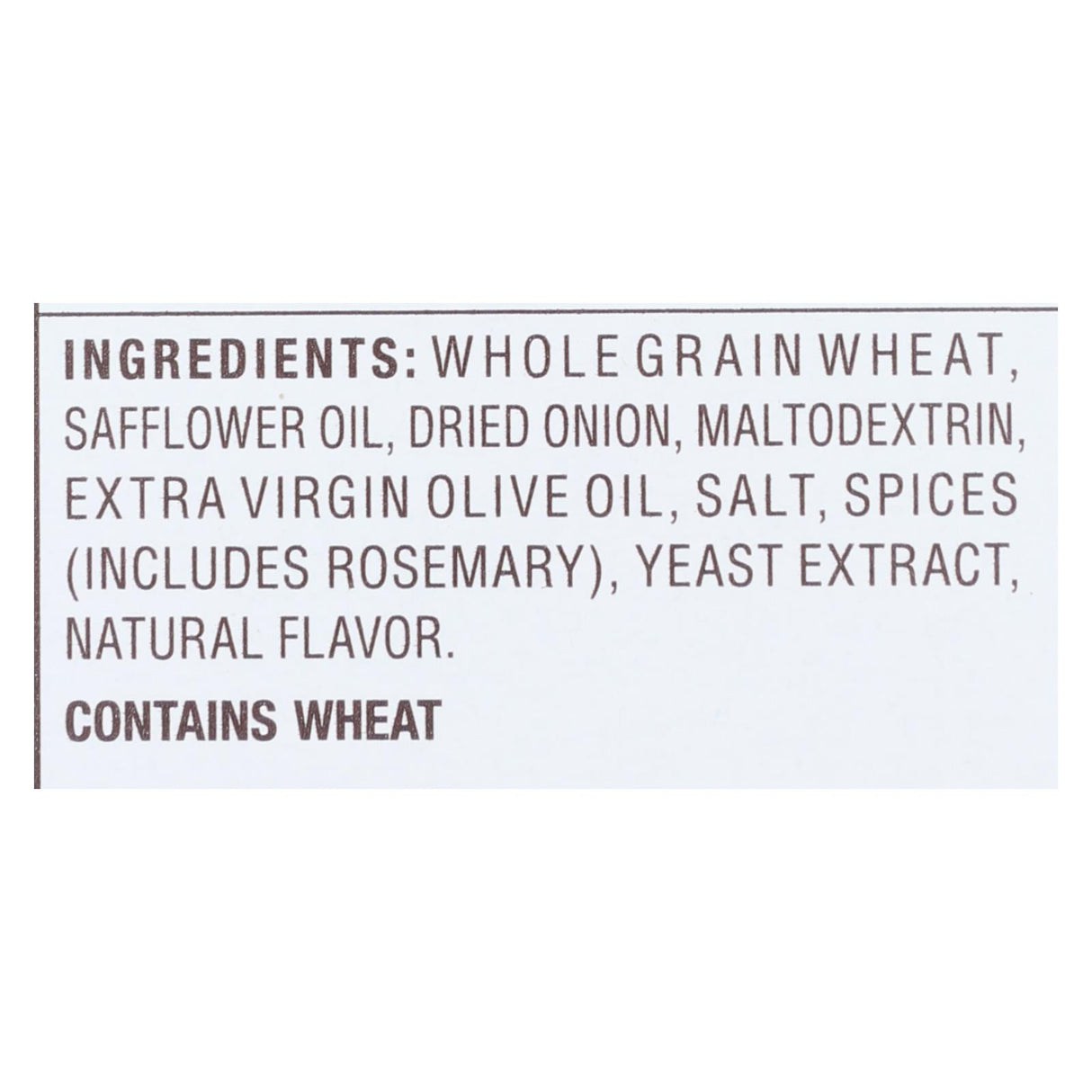 Back To Nature Rosemary & Olive Oil Crackers (Pack of 12 - 8.5 Oz.) - Cozy Farm