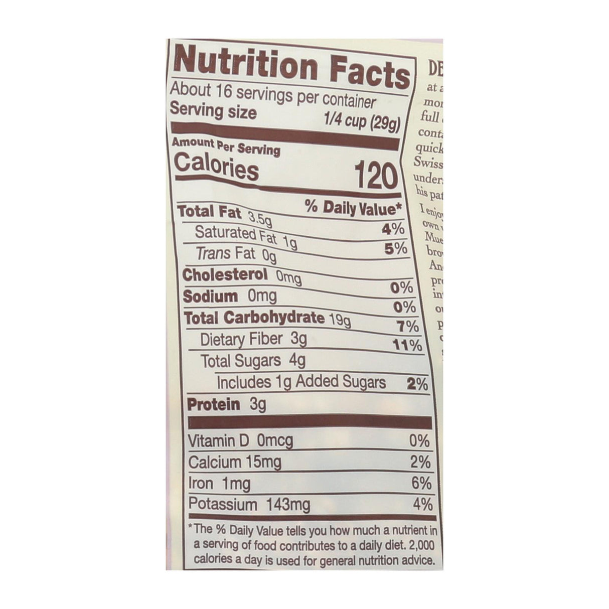 Bob's Red Mill Gluten Free European Style Muesli (Pack of 4 - 16 Oz.) - Cozy Farm