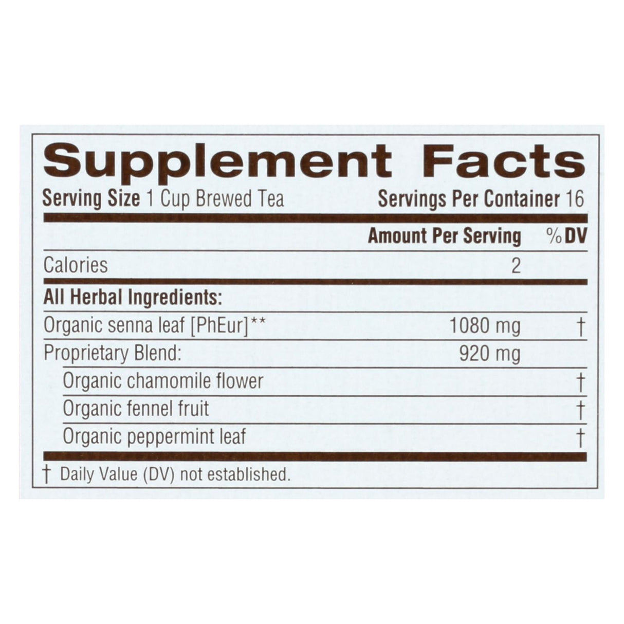 Traditional Medicinals Organic Smooth Move Chamomile Herbal Tea (6 Pack - 16 Tea Bags) - Cozy Farm