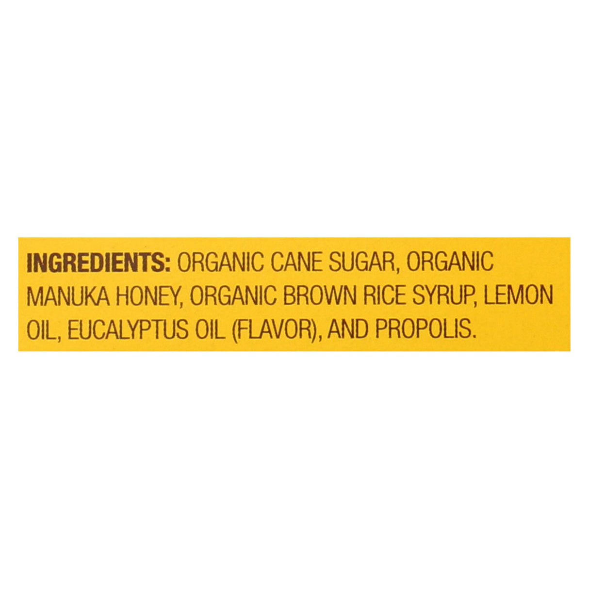 Wedderspoon Organic Manuka Honey Drops - 15+ MGO Lemon Flavor (Pack of 4) - Cozy Farm