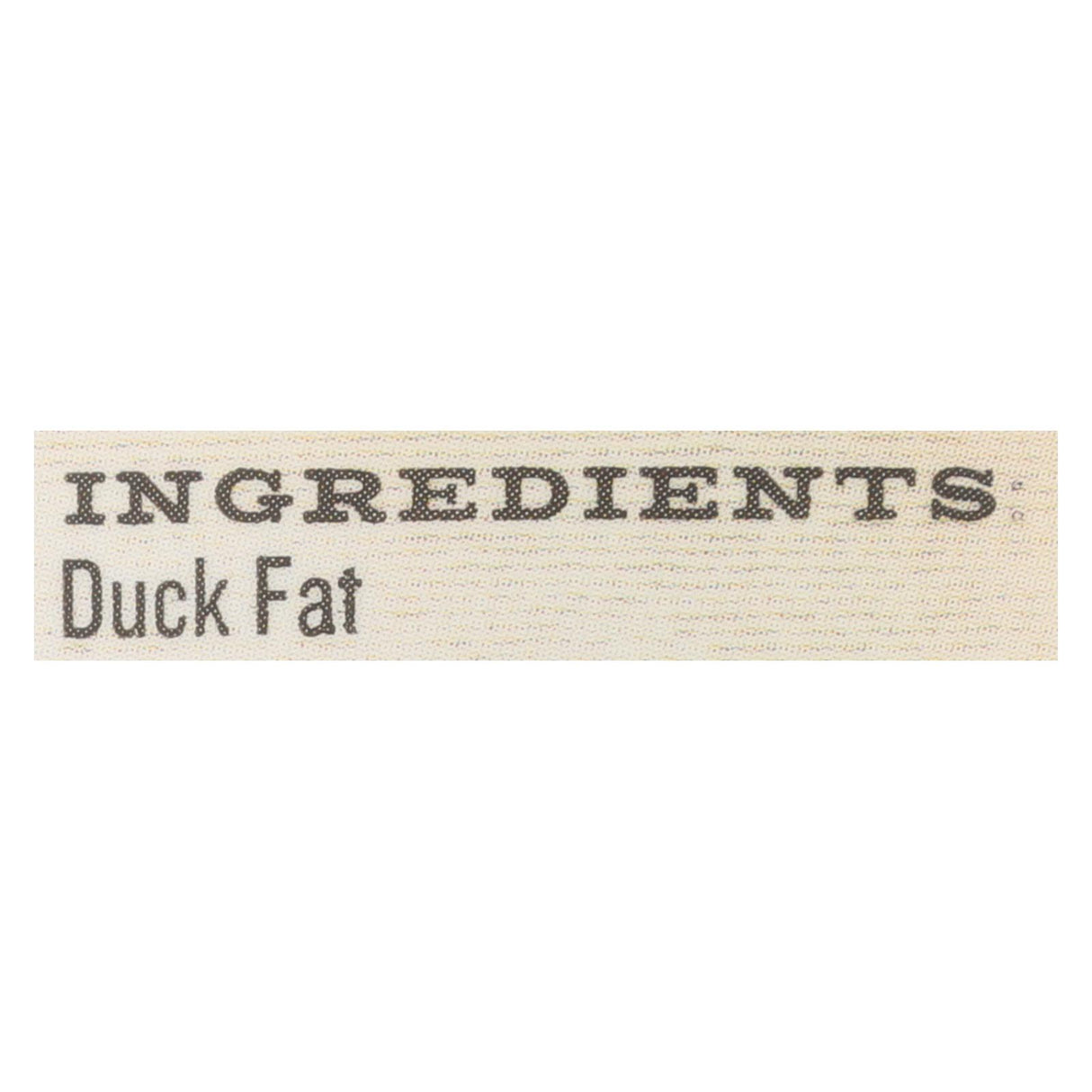 Epic Oil Pure Duck Fat, 11 Oz. (Pack of 6) - Cozy Farm