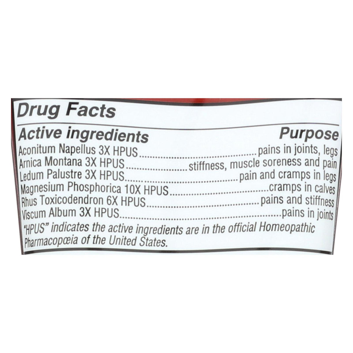 Hyland's Leg Cramp Relief Ointment for Overnight Relief (2.5 Oz.) - Cozy Farm