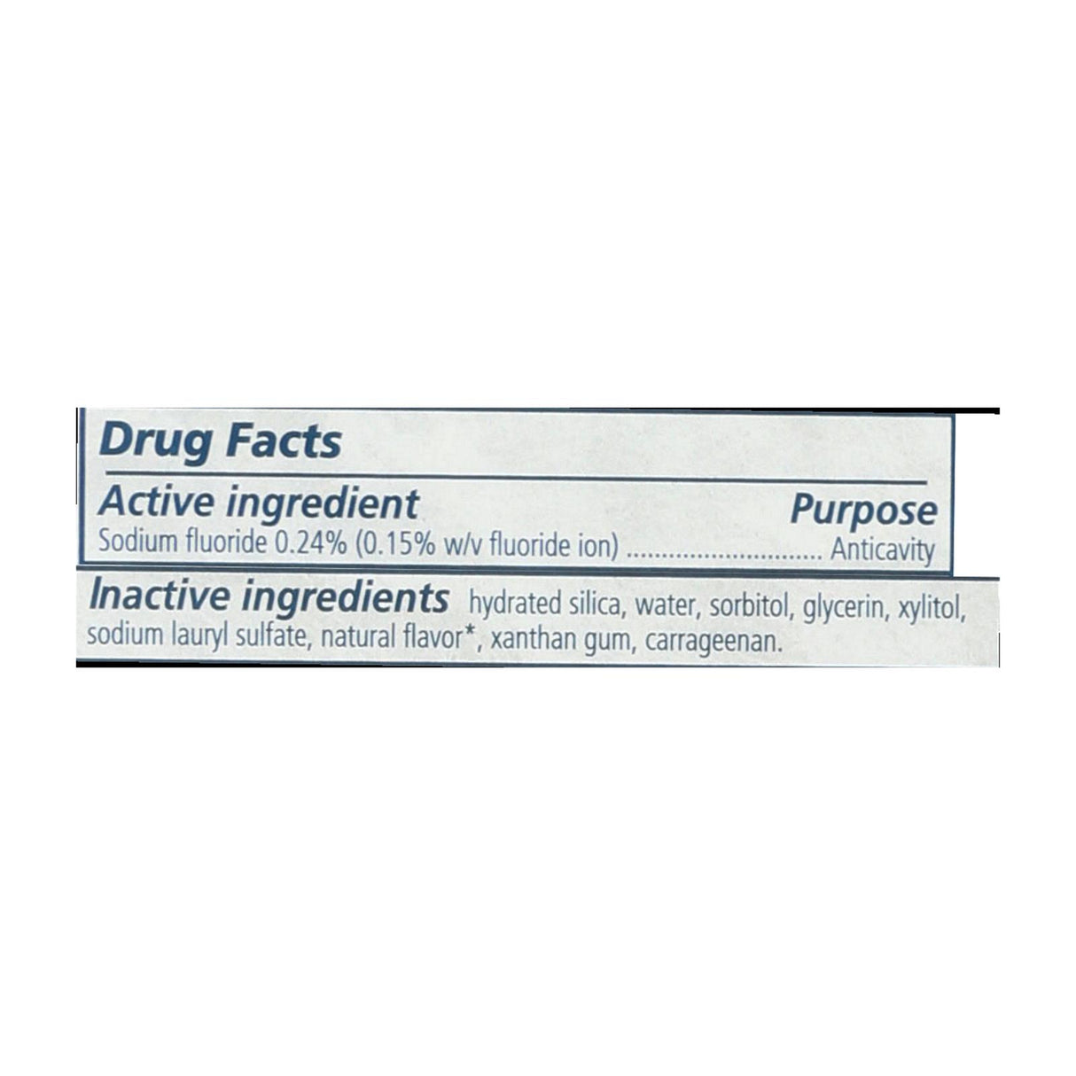 Tom's of Maine Simply White Gel Toothpaste - Sweet Mint Flavor - Pack of 6 - 4.7 Oz per Tube - Cozy Farm