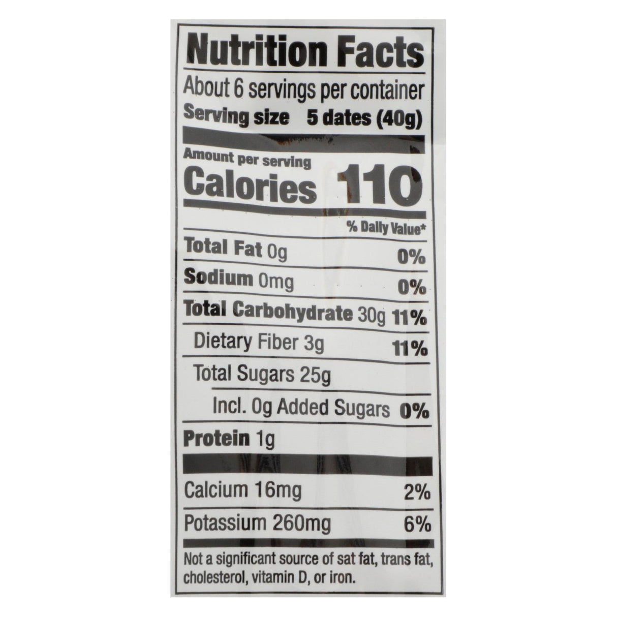 Organic No Sugar Added Noor Dates Value Pack (Pack of 6 - 8 Oz.) - Cozy Farm