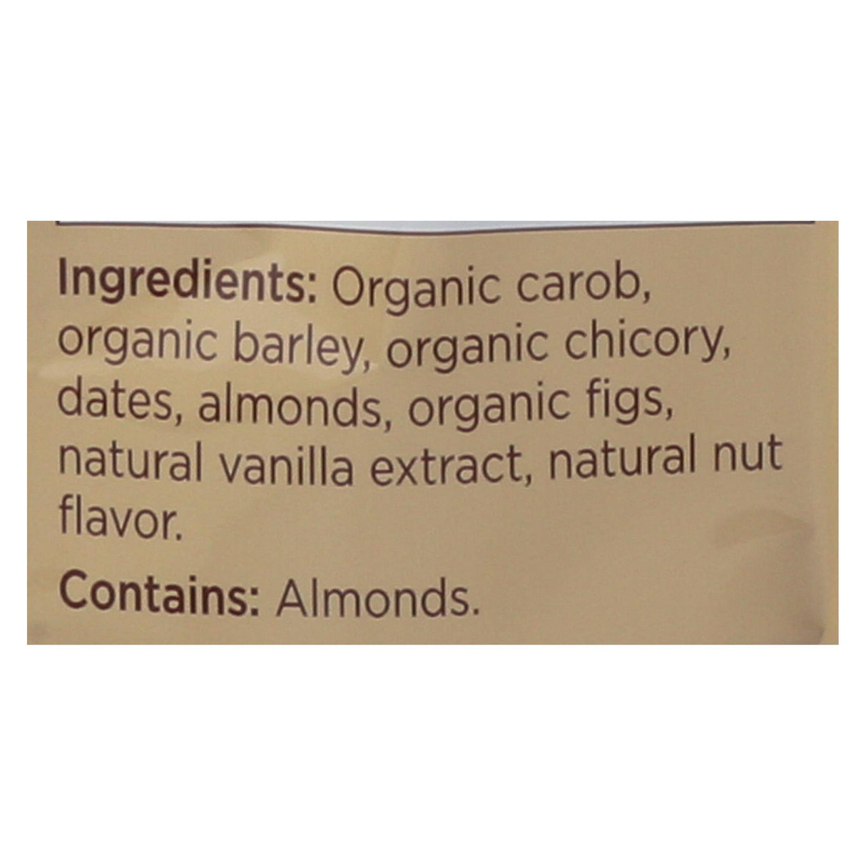 Teeccino Mediterranean Herbal Coffee - Vanilla Nut - 11 oz. Bag (Pack of 6) - Cozy Farm