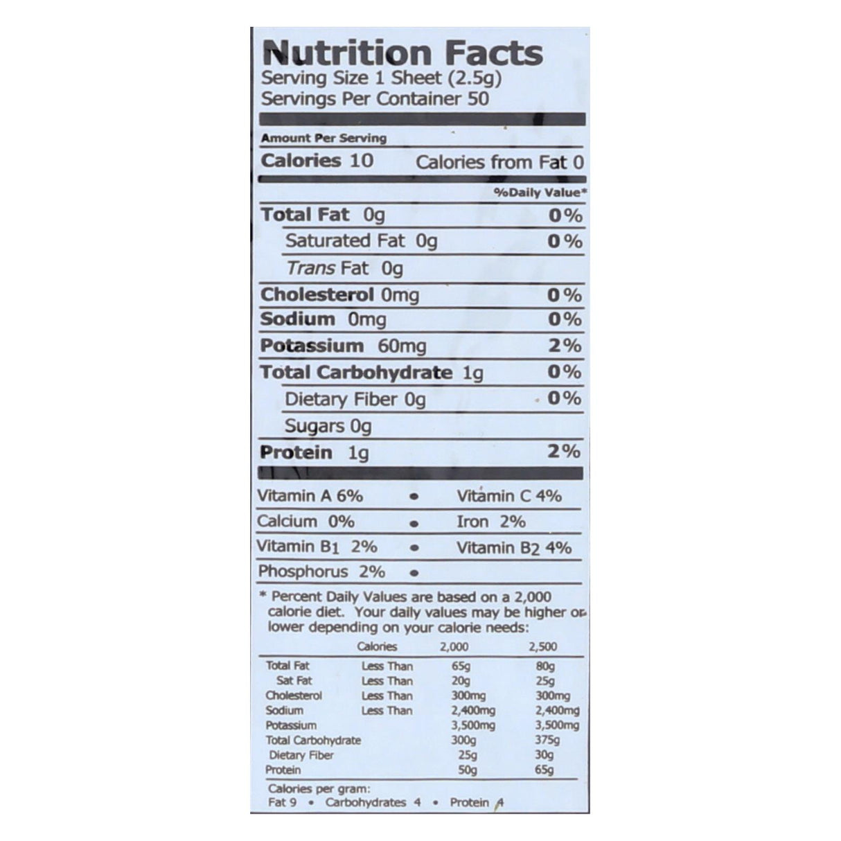 Emerald Cove USDA Organic Pacific Sushi Nori (Pack of 4) - Silver Grade - Toasted- 50 Sheets - Cozy Farm