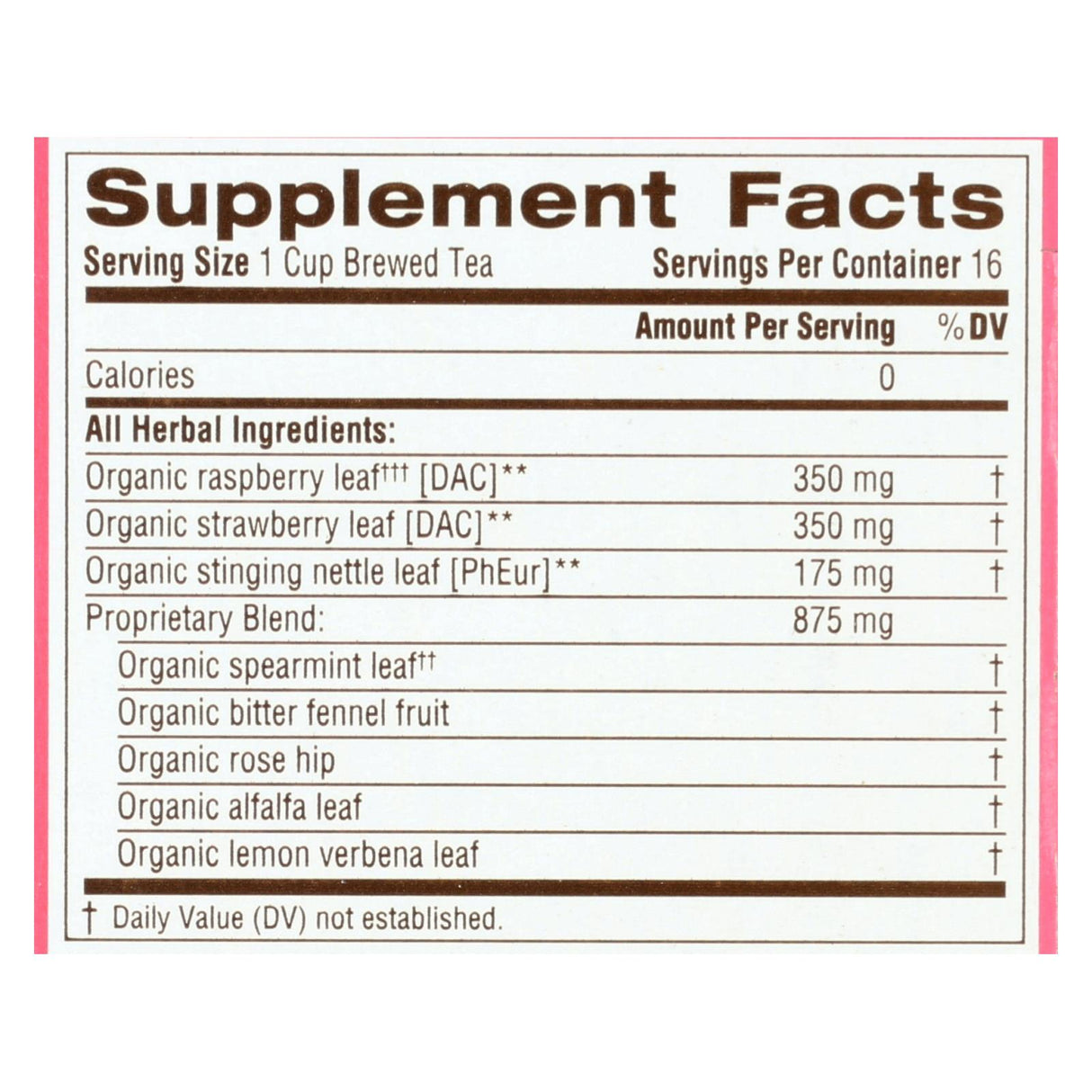 Traditional Medicinals Organic Pregnancy Herbal Tea - 6x16 Tea Bags - Cozy Farm