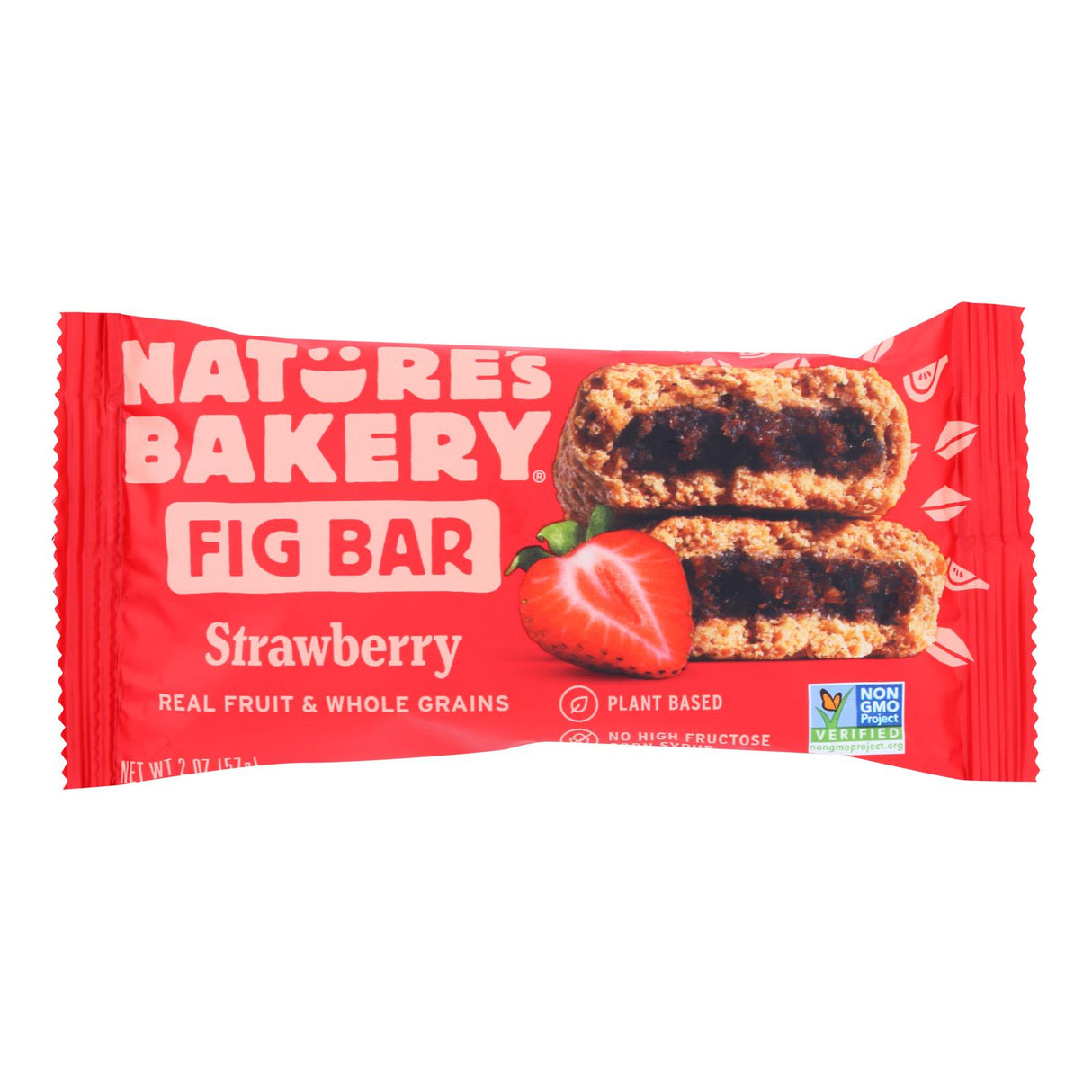 Nature's Bakery Fig Bar Whole Wheat Strawberry 2 Oz - Pack of 12 - Cozy Farm