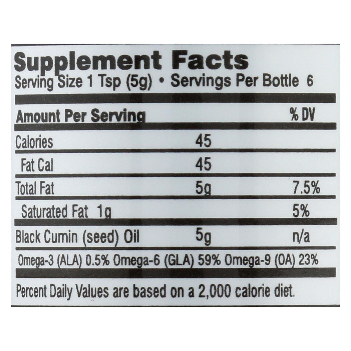 Amazing Herbs Black Seed Oil, 1 Fluid Ounce, Cold-Pressed - Cozy Farm