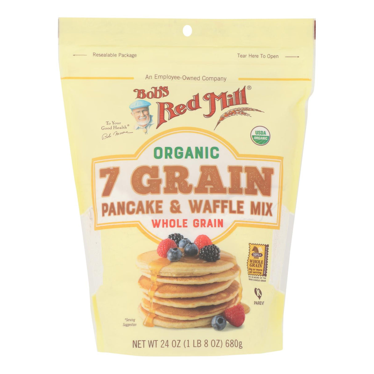 Bob's Red Mill Pancake & Waffle Mix, 4 Pack, 24 Oz Total, Breakfast Mix - Cozy Farm