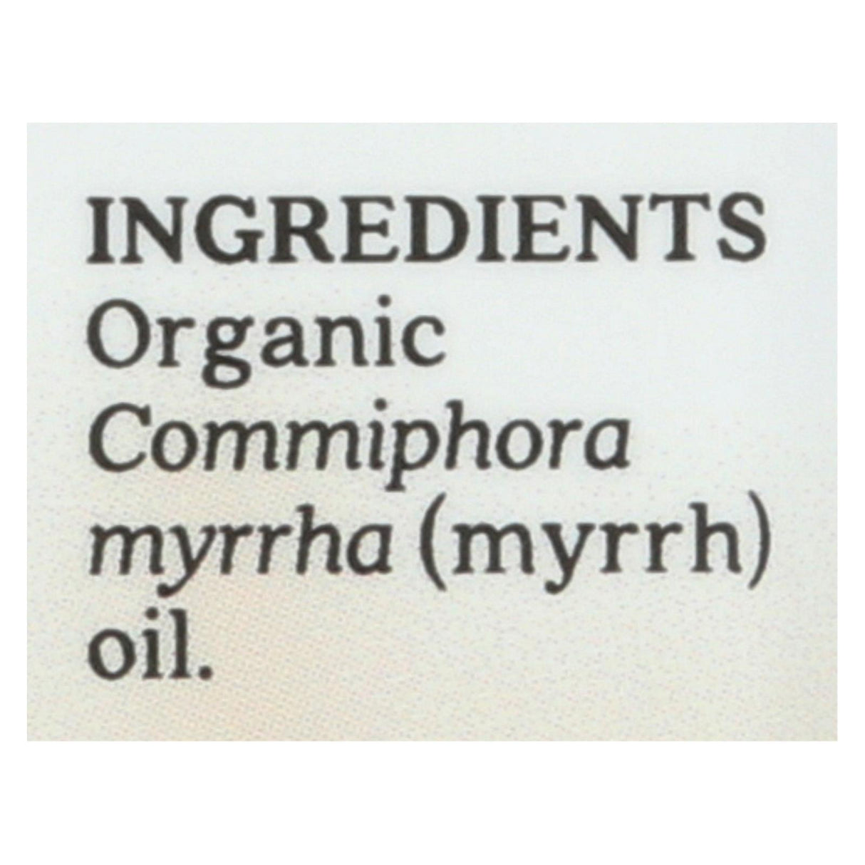 Aura Cacia Myrrh 100% Pure Essential Oil - 0.25 Fl Oz - Cozy Farm