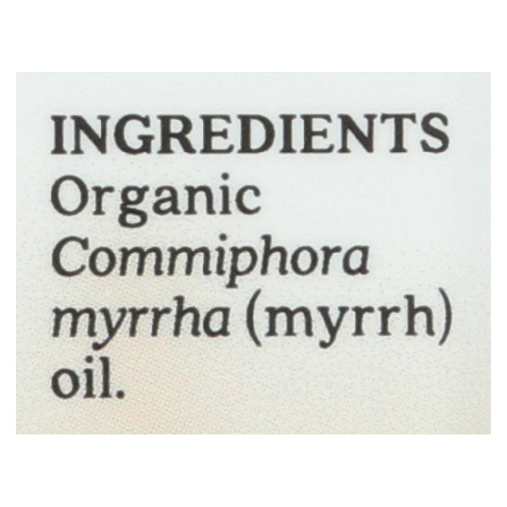 Aura Cacia Myrrh 100% Pure Essential Oil - 0.25 Fl Oz - Cozy Farm 